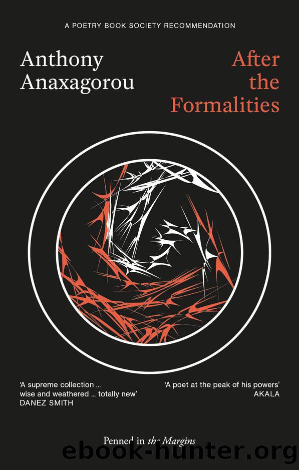 After the Formalities by Anthony Anaxagorou