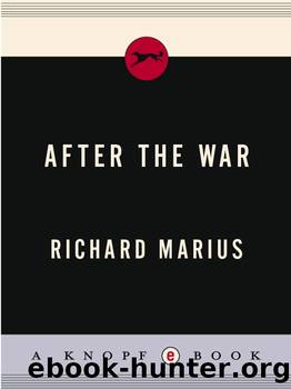 After the War by Richard Marius