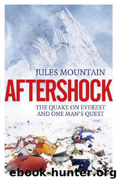 Aftershock: One Man's Quest and the Quake on Everest by Jules Mountain