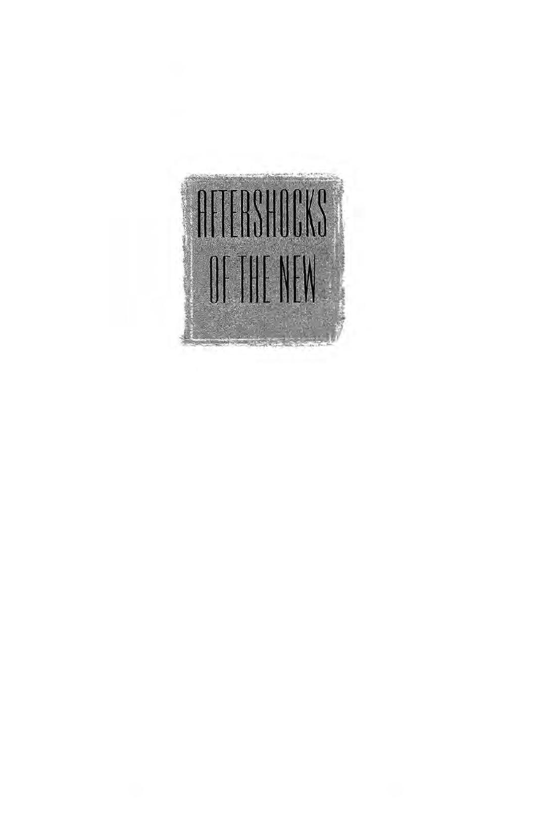 Aftershocks of the New: Feminism and Film History by Patrice Petro