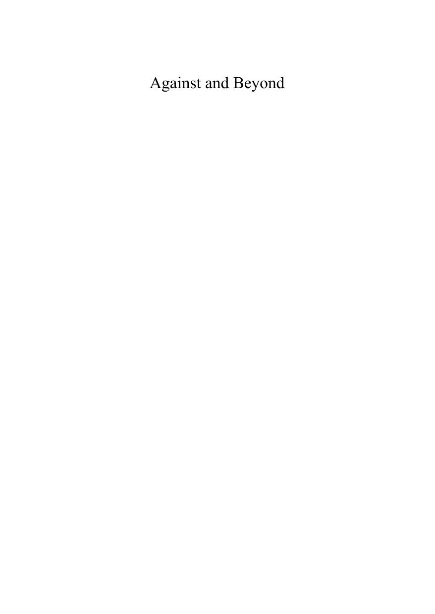 Against and Beyond: Subversion and Transgression in Mass Media, Popular Culture and Performance (repost) by Magdalena Cieslak and Agnieszka Rasmus