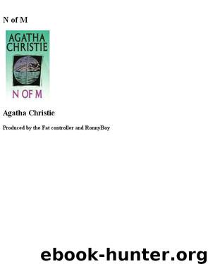 Agatha 68 - N Of M by Agatha Christie