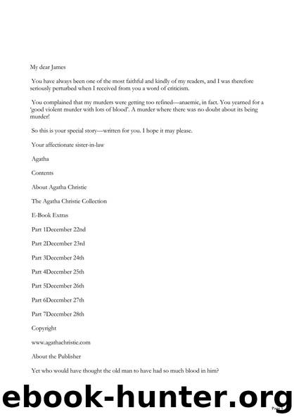 Agatha Christie - Poirot 19 by Hercule Poirot's Christmas