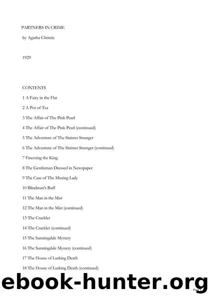 Agatha Christie - Tommy and Tuppence 02 by Partners In Crime