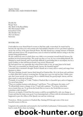 Agatha Christie by Double Sin & Other Stories