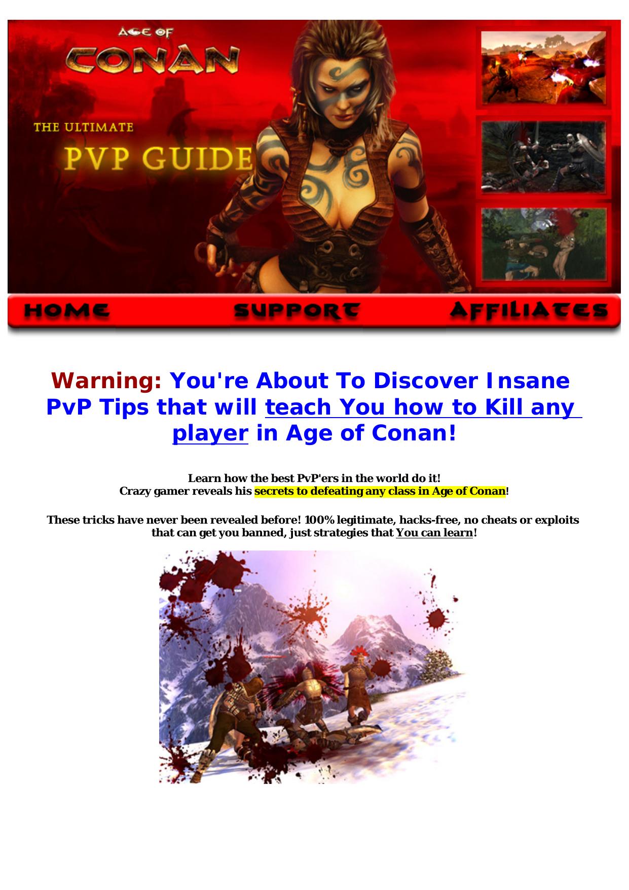 Age Of Conan- The Ultimate PvP Guide. by Best of Kuszter's Collection