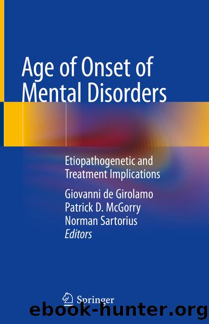 Age of Onset of Mental Disorders by Unknown