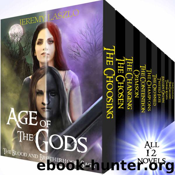 Age of the Gods: The Complete, twelve novel, fantasy series (The Blood and Brotherhood Saga) by Laszlo Jeremy