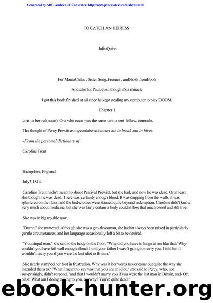 Agents for the Crown 1 by To Catch an Heiress