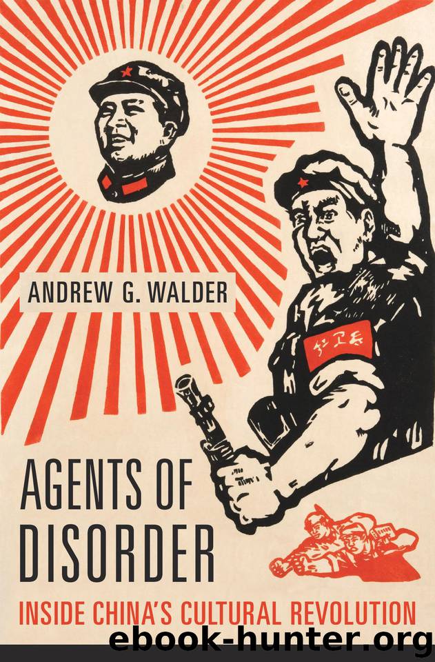 Agents of Disorder by Walder Andrew G