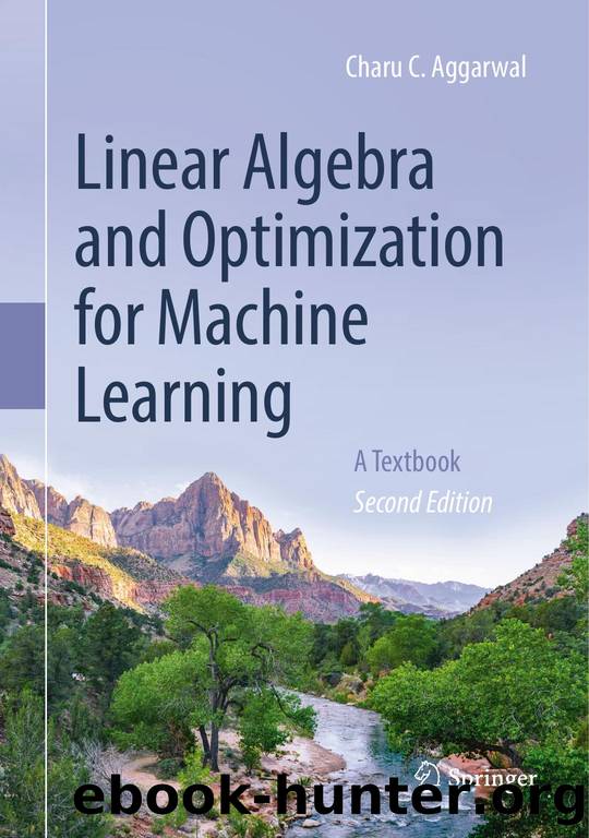 Aggarwal C. Linear Algebra and Optimization for ML. A Textbook 2ed 2026 by Unknown