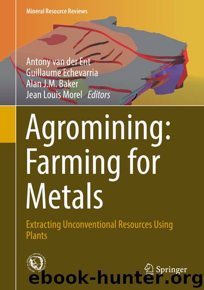 Agromining: Farming for Metals by Antony Van der Ent Guillaume Echevarria Alan J.M. Baker & Jean Louis Morel