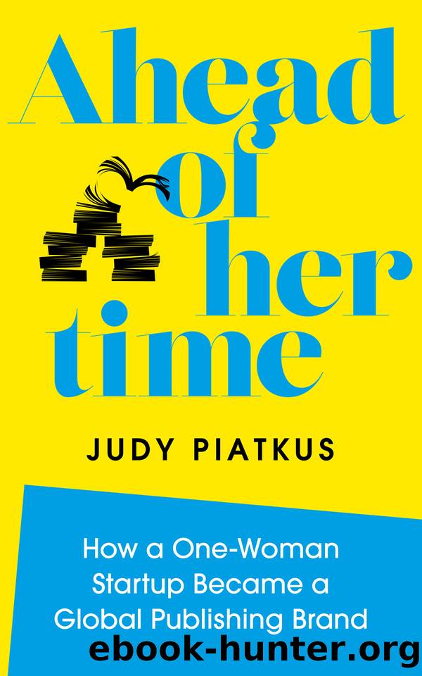 Ahead of Her Time by Judy Piatkus