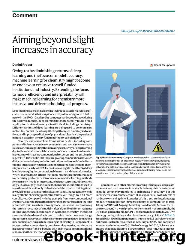 Aiming beyond slight increases in accuracy by Daniel Probst