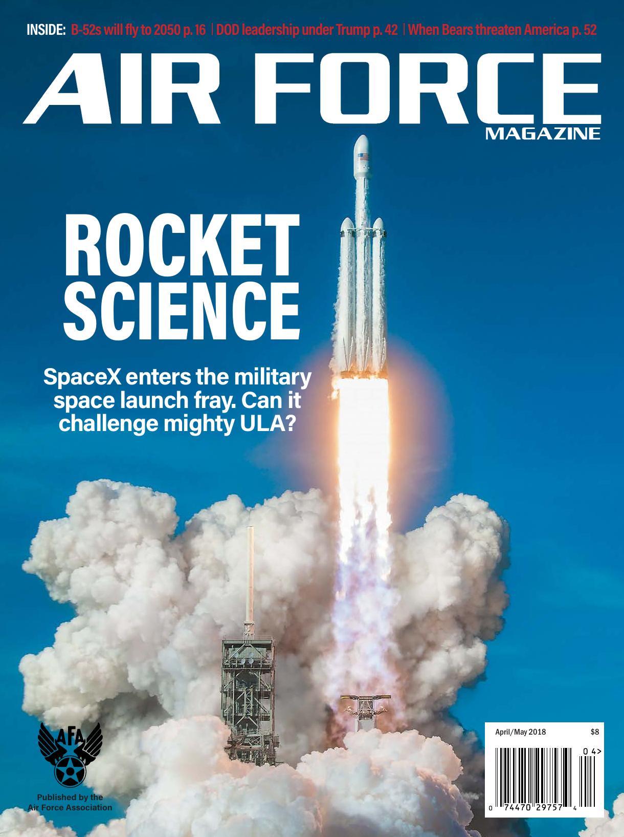 Air Force Magazine by April 2018