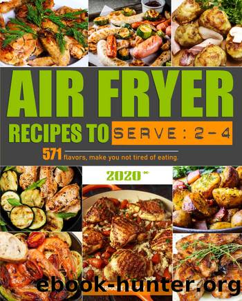 Air Fryer Recipes to Serve 2-4 by Erhanie Jaltony