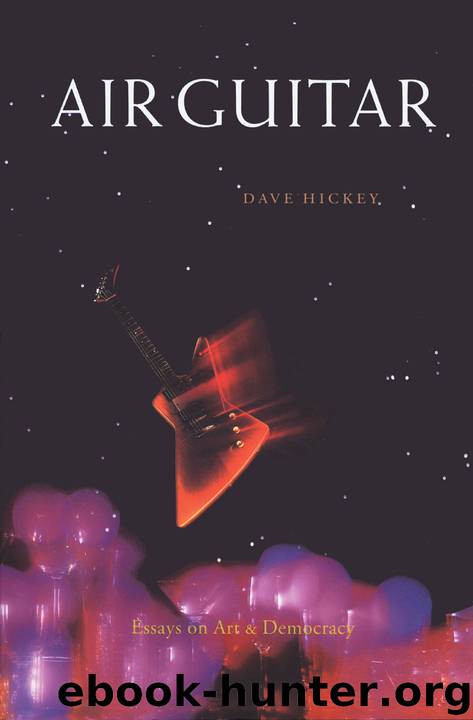 Air Guitar by Dave Hickey