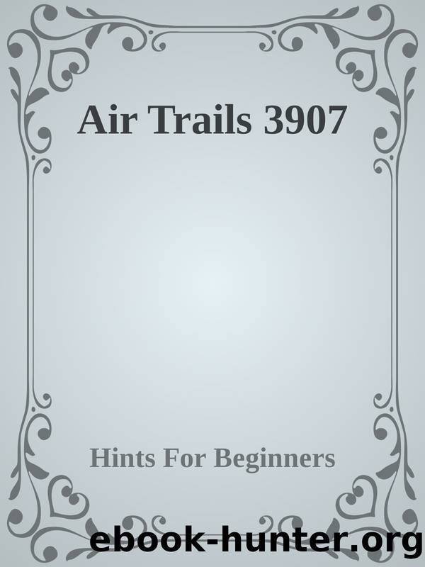 Air Trails 3907 by Hints For Beginners