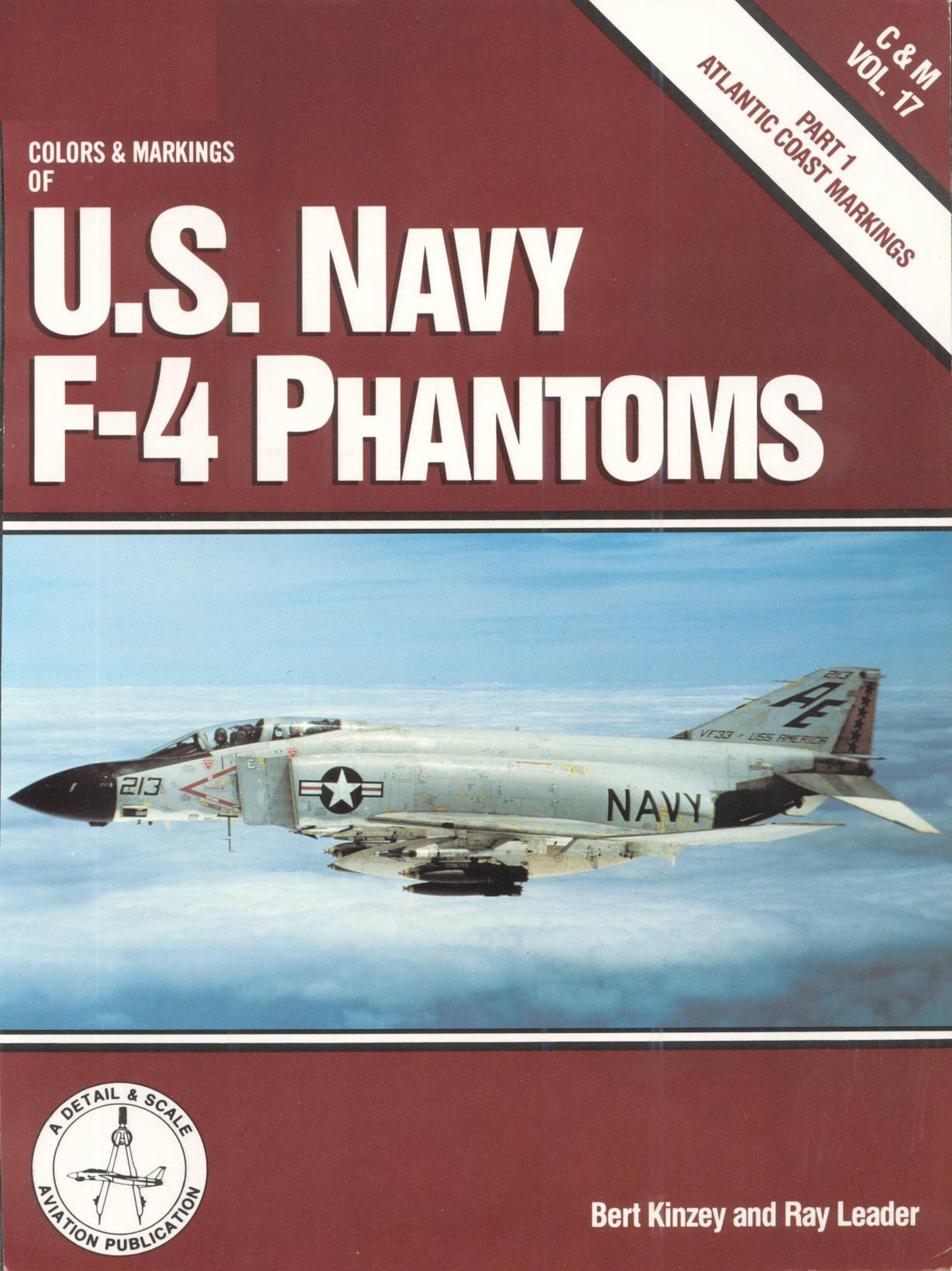 Airlife - Colors & Markings 17 - Colors & Markings Of US Navy F-4 Phantoms (Part 1) by Atlantic Fleet Markings NA°17