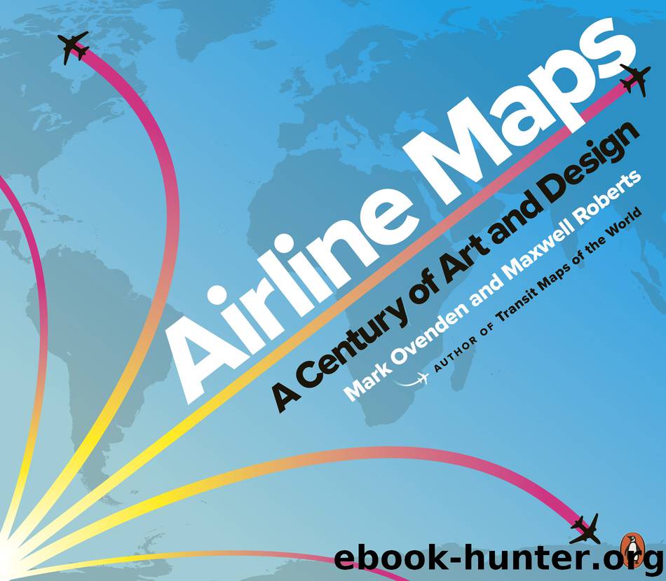 Airline Maps by Mark Ovenden