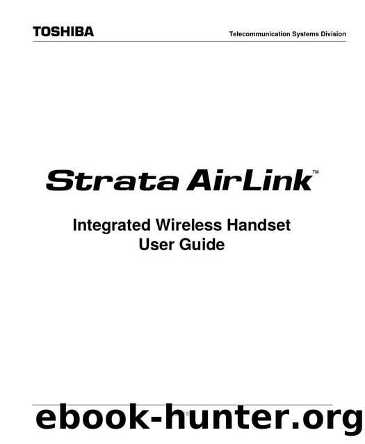Airlink Integrated Wireless Handset User Guide by EZ Manuals