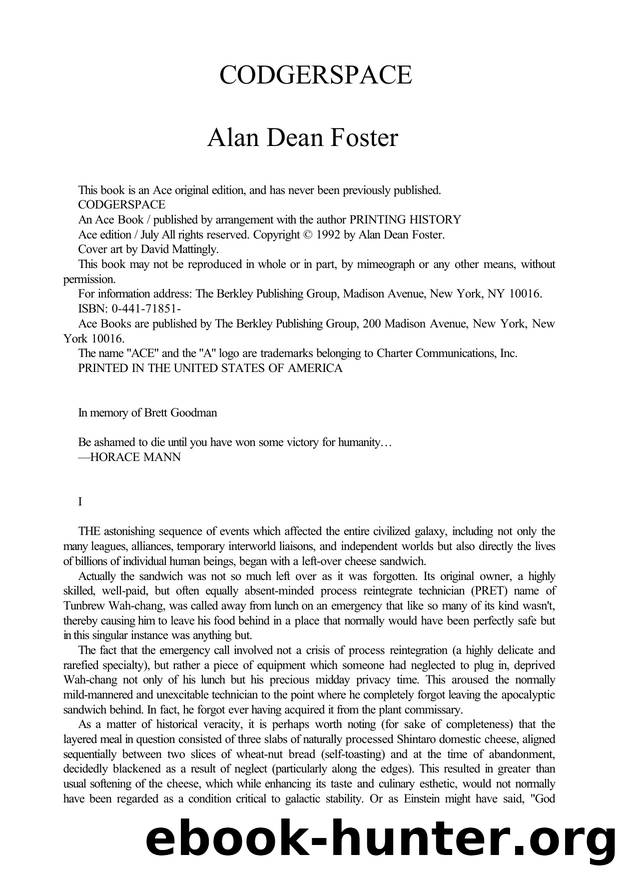 Alan Dean Foster by Codgerspace