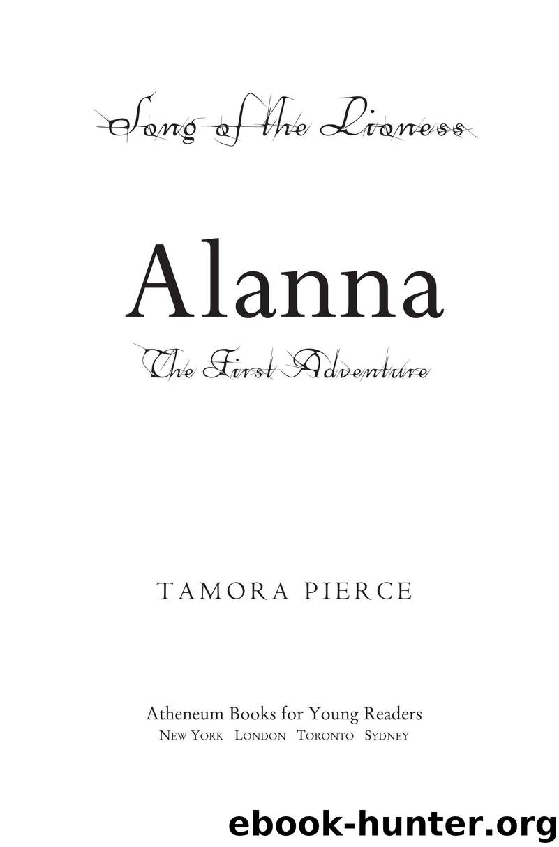 Alanna by Pierce Tamora