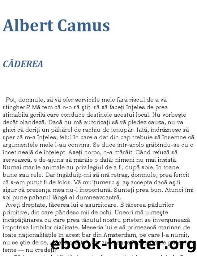 Albert Camus by Caderea