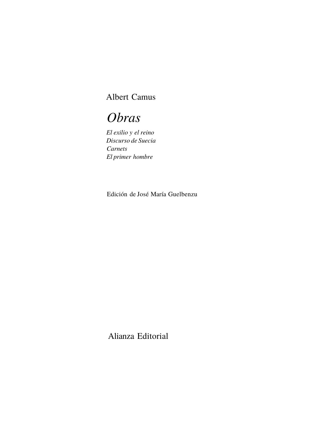 Albert Camus by Obras III