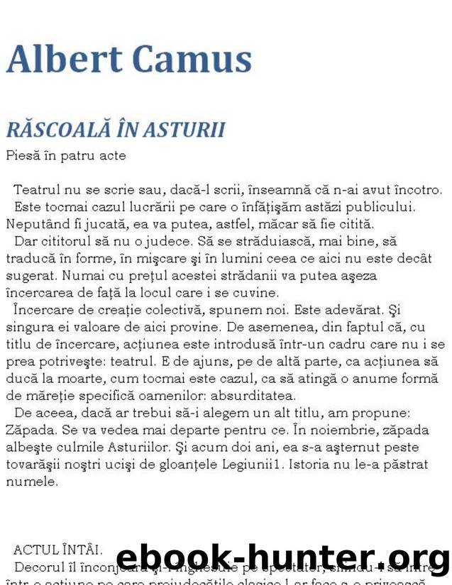 Albert Camus by Rascoala In Asturii