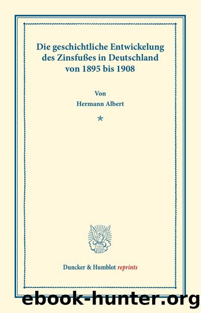 Albert by Duncker & Humblot reprints (9783428560578)