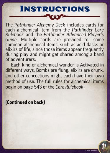 Alchemy Deck by Unknown