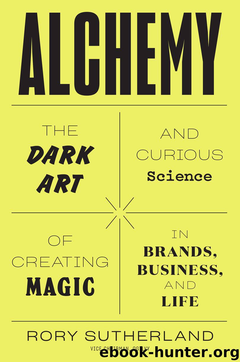 Alchemy by Rory Sutherland