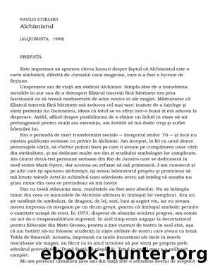 Alchimistul by Paulo Coelho