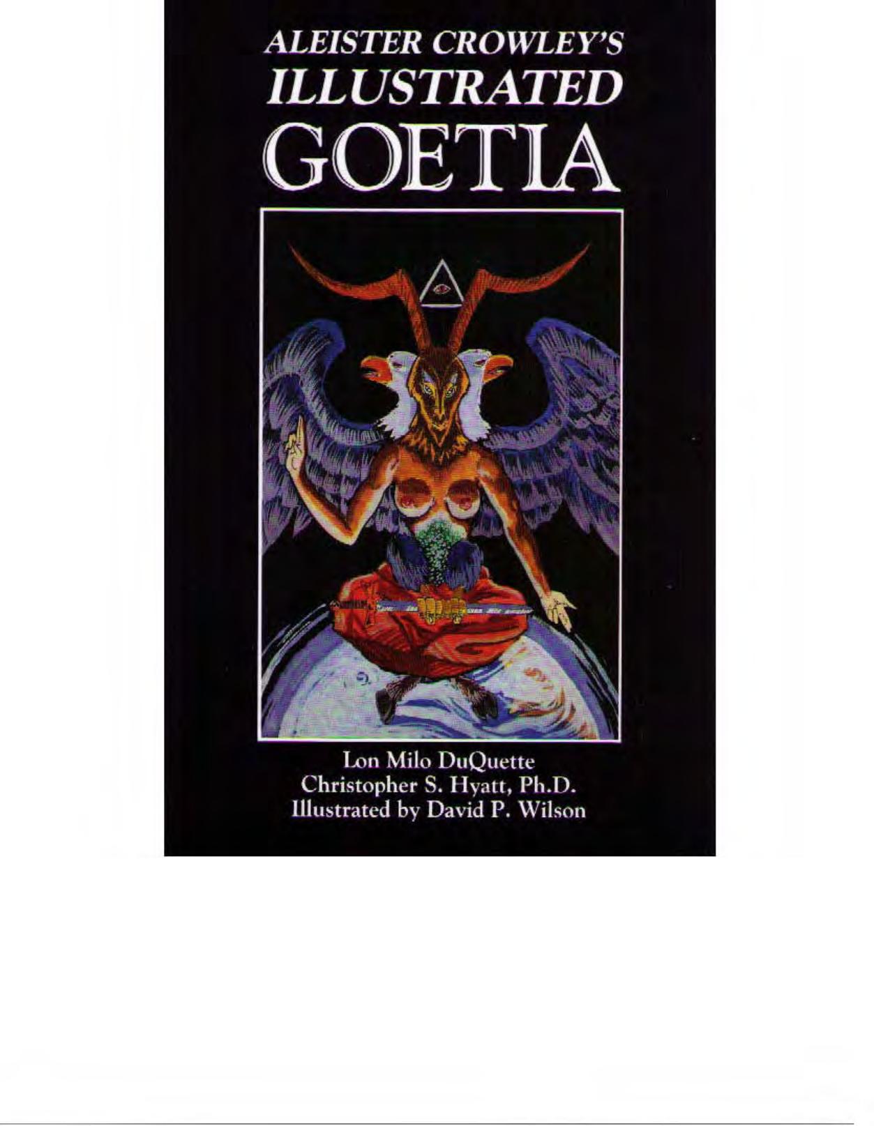 Aleister Crowley's Illustrated Goetia by unknow