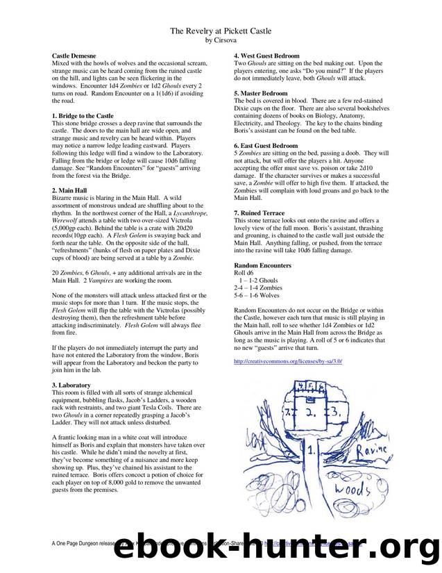 Alex Cirsova, The Revelry at Pickett Castle by Alex Kimball