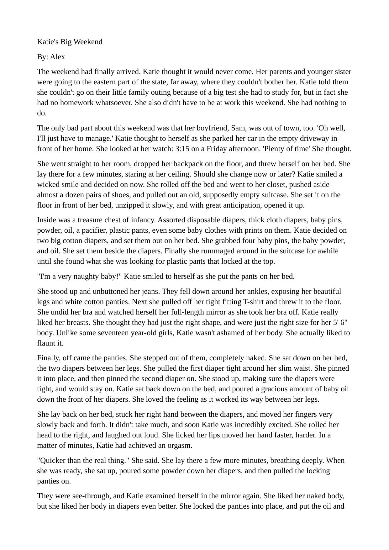 Alex by Katies Big Weekend