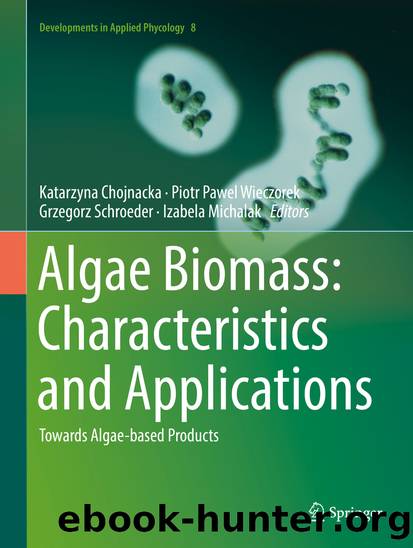 Algae Biomass: Characteristics and Applications by Katarzyna Chojnacka Piotr Pawel Wieczorek Grzegorz Schroeder & Izabela Michalak