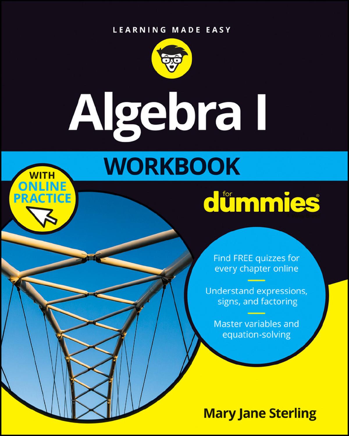 Algebra I workbook for dummies by Jane Sterling Mary