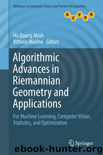 Algorithmic Advances in Riemannian Geometry and Applications by Hà Quang Minh & Vittorio Murino