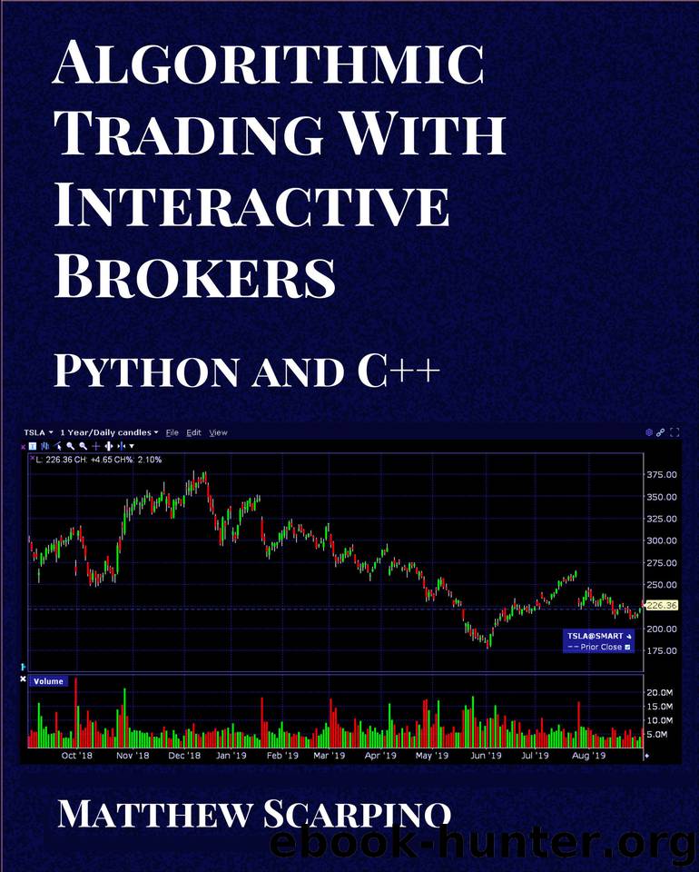 Algorithmic Trading with Interactive Brokers (Python and C++) by Scarpino Matthew