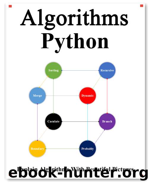 Algorithms Python: Explains Algorithms with Beautiful Pictures Learn it Easy Better and Well by yang hu