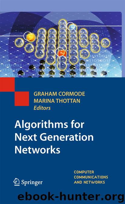 Algorithms for Next Generation Networks by Graham Cormode & Marina Thottan