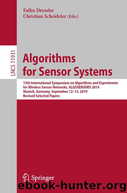 Algorithms for Sensor Systems by Falko Dressler & Christian Scheideler