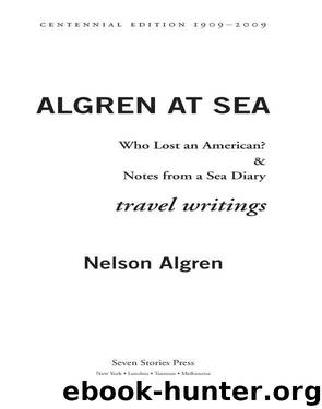 Algren at Sea by Nelson Algren