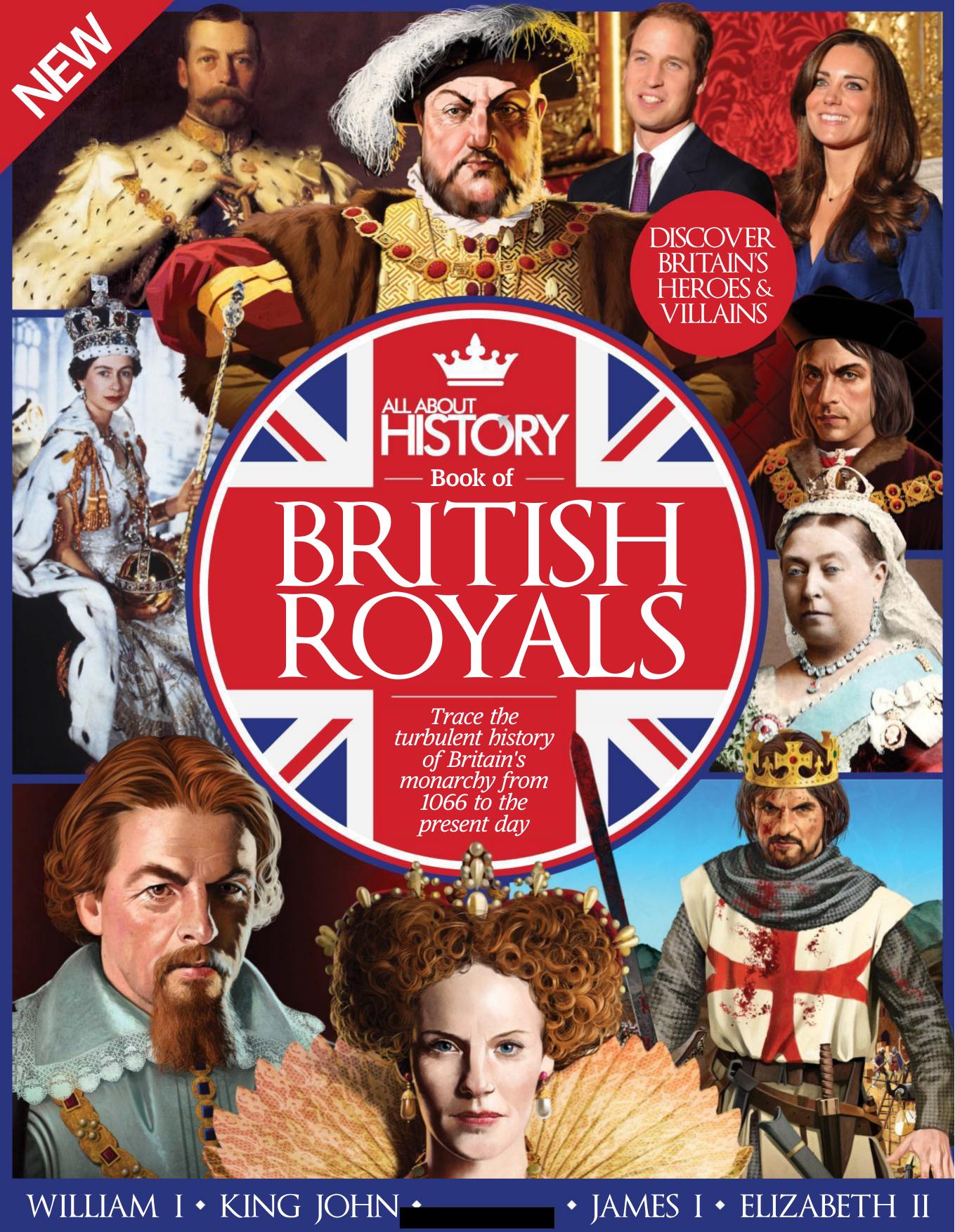 All About History - Book Of British Royals by 3rd Edition (2016)
