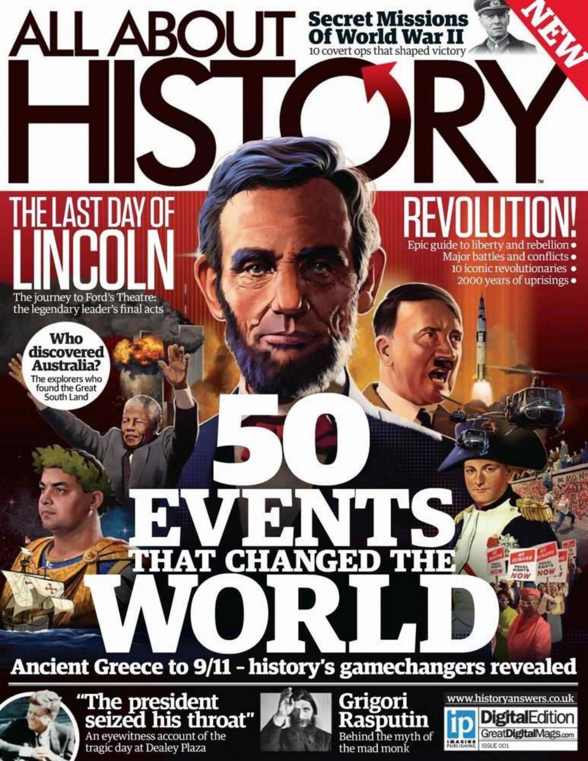 All About History 001 by 50 Events That Changed the World