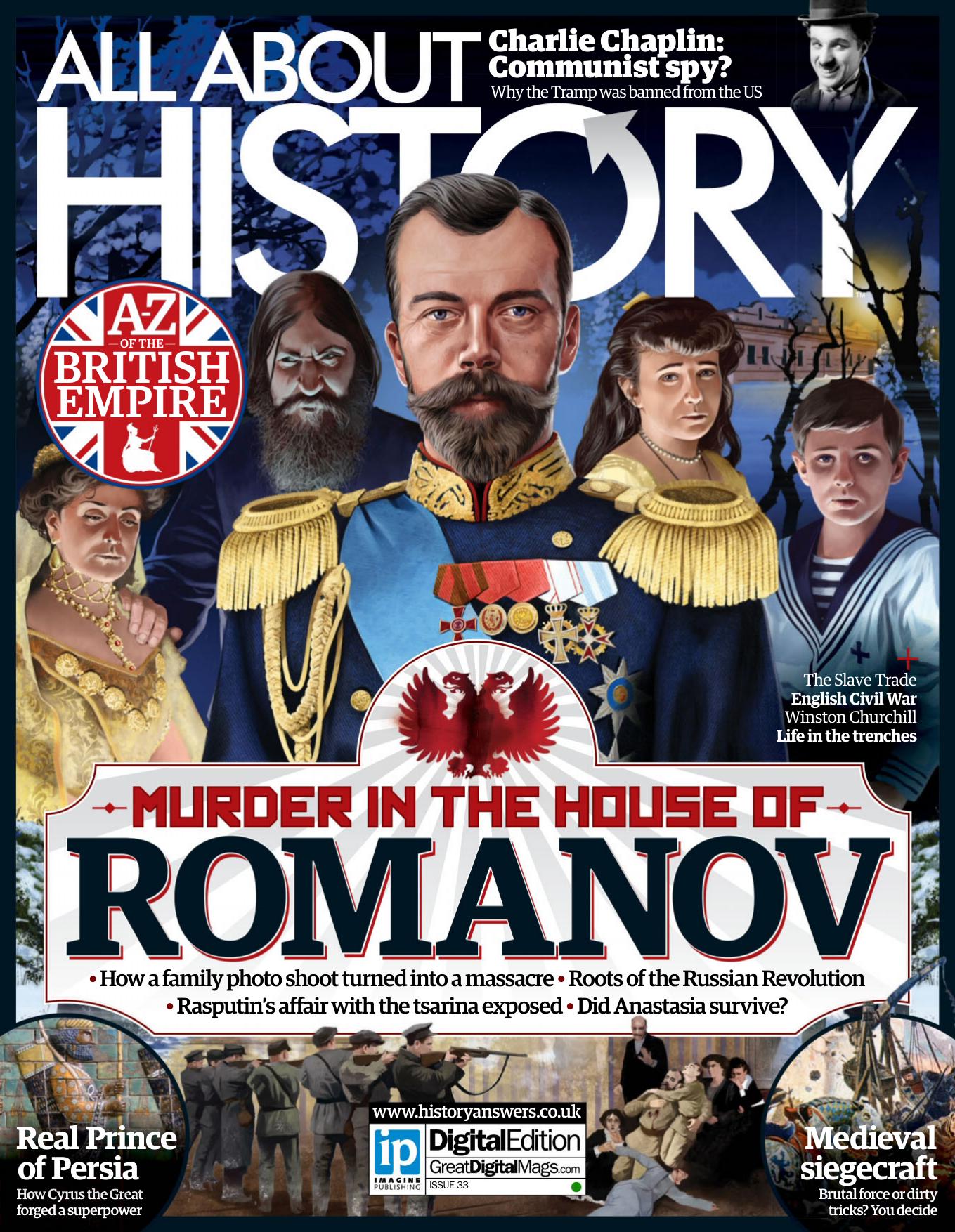 All About History 033 - Murder in the House of Romanov by Various