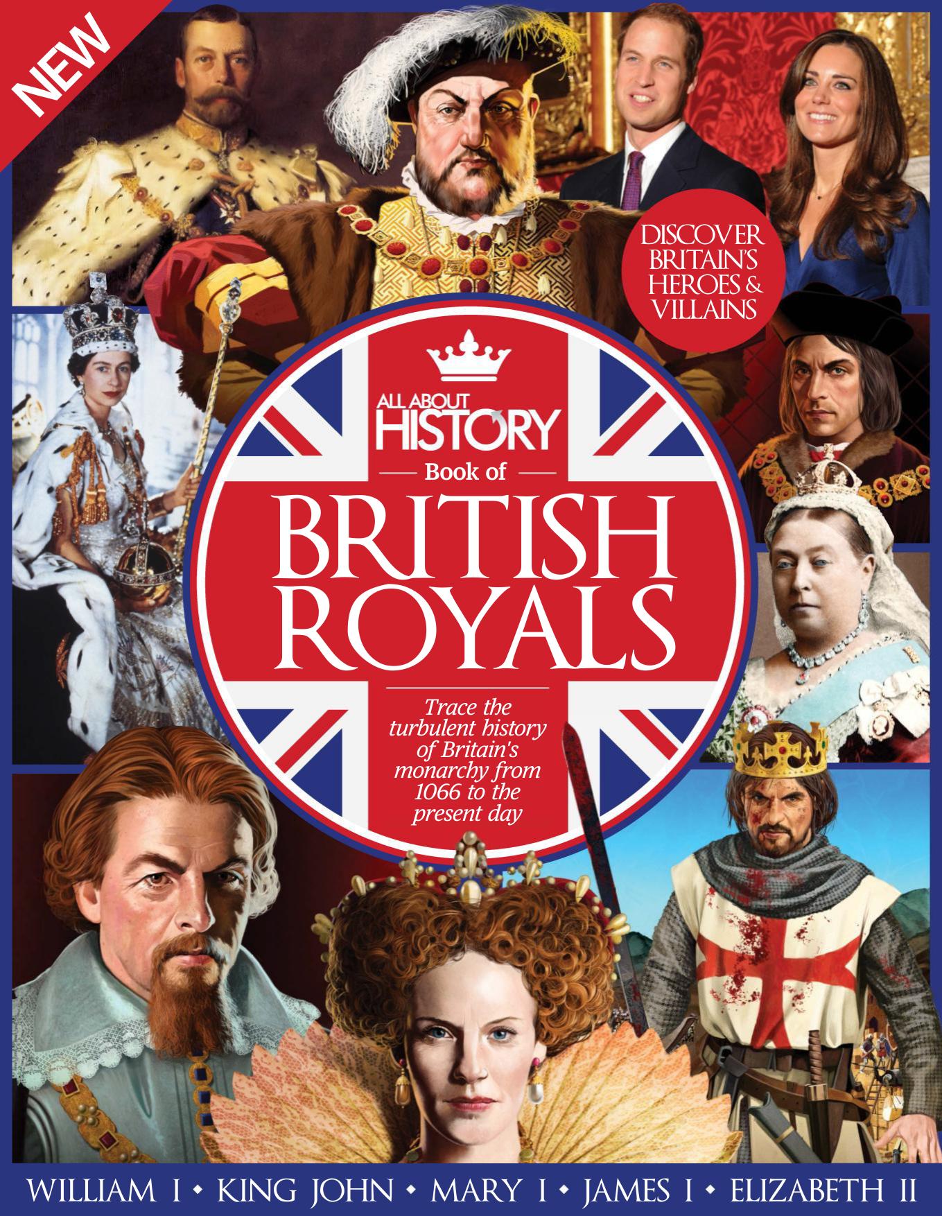 All About History Book Of British Royals 3rd Edition by Unknown