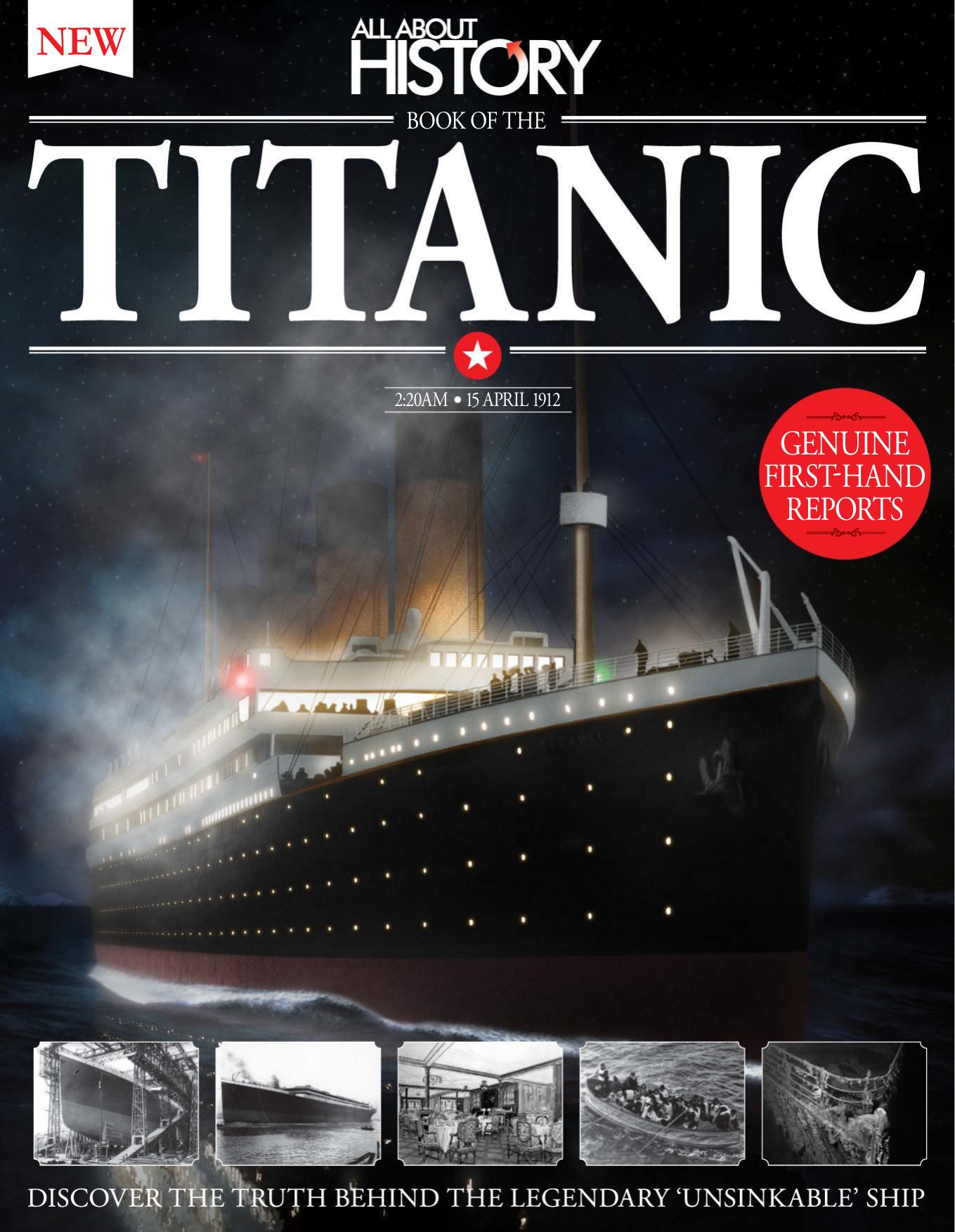 All About History Book Of The Titanic 4th Edition by Unknown